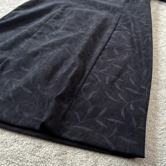 vintage Dress Black By Betsys Things Size 8 Petite - Picture 3 of 7